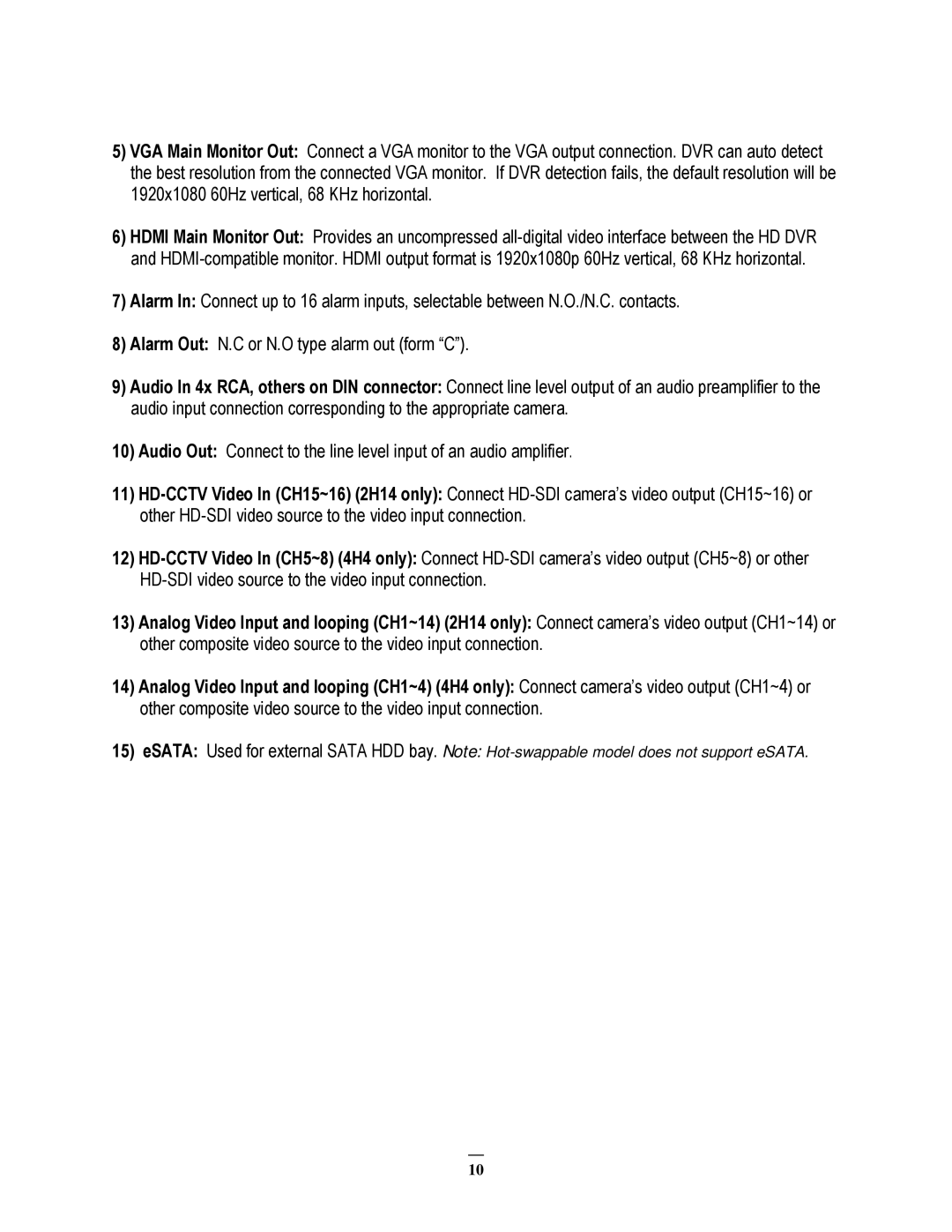 EverFocus 22HH1144 user manual 