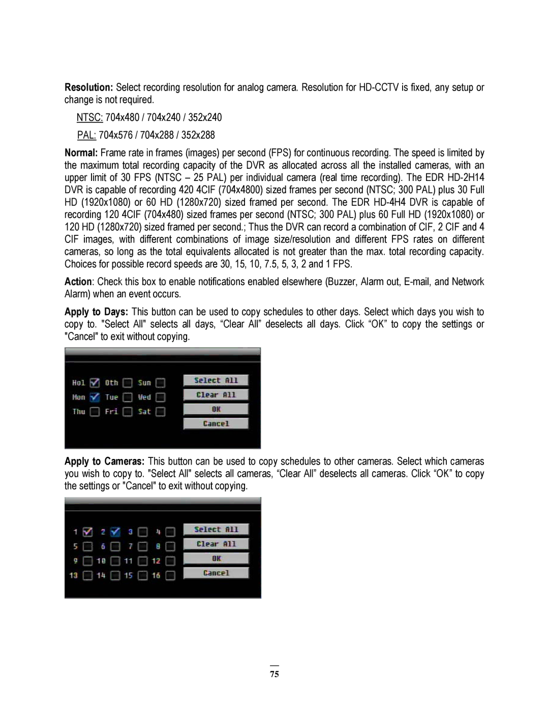 EverFocus 22HH1144 user manual 