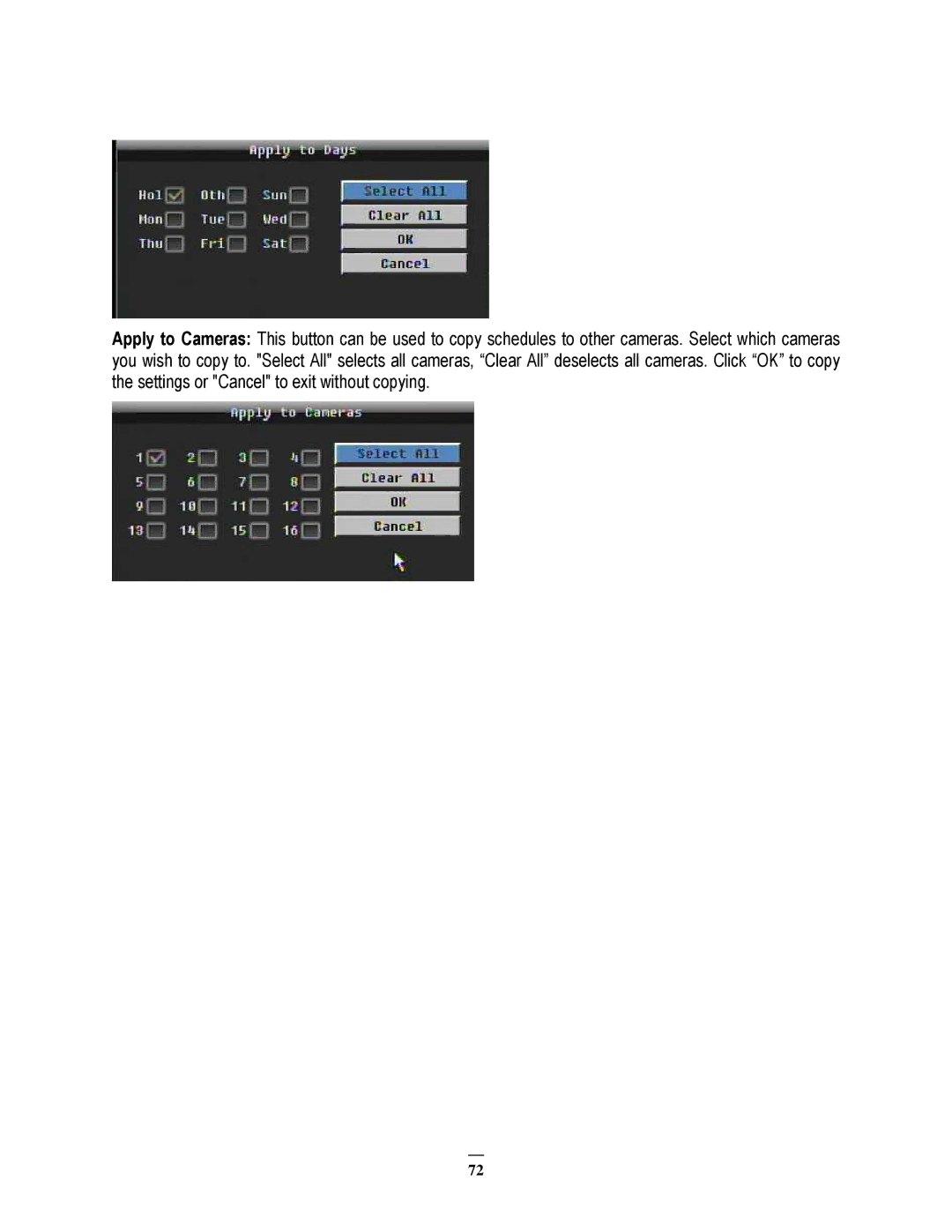 EverFocus 264x4, 264x2 instruction manual 