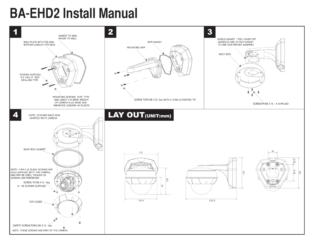 EverFocus install manual BA-EHD2 Install Manual 