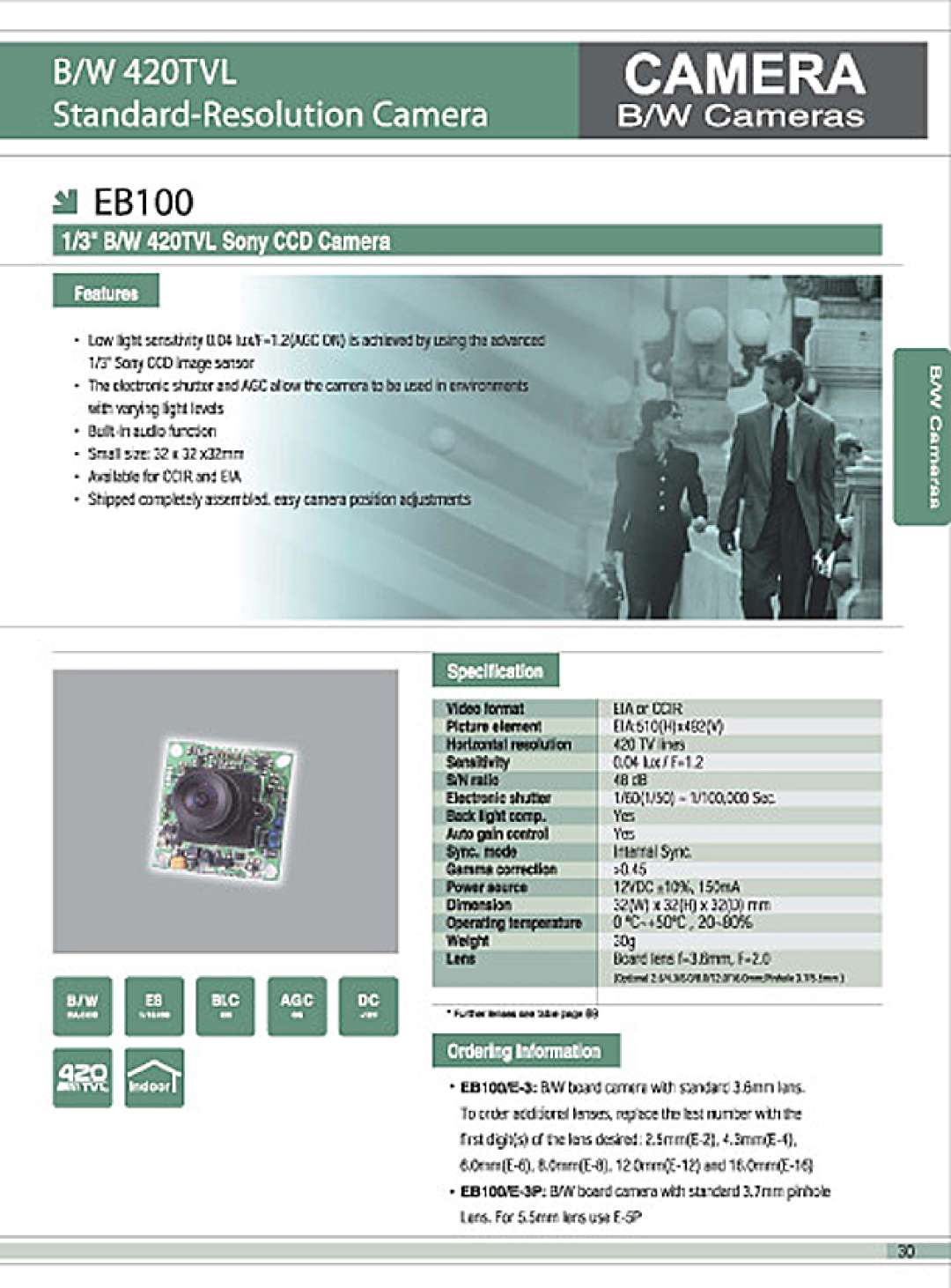 EverFocus EB100 manual 
