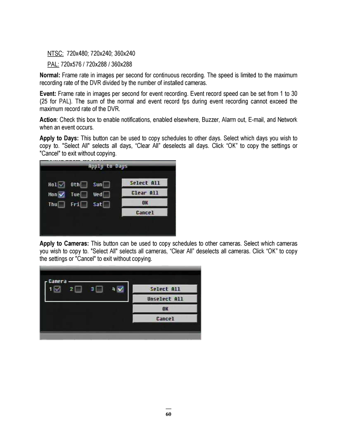 EverFocus ECOR264-8F1, ECOR264-8D1, ECOR264-4D1, ECOR264-4F1 user manual 