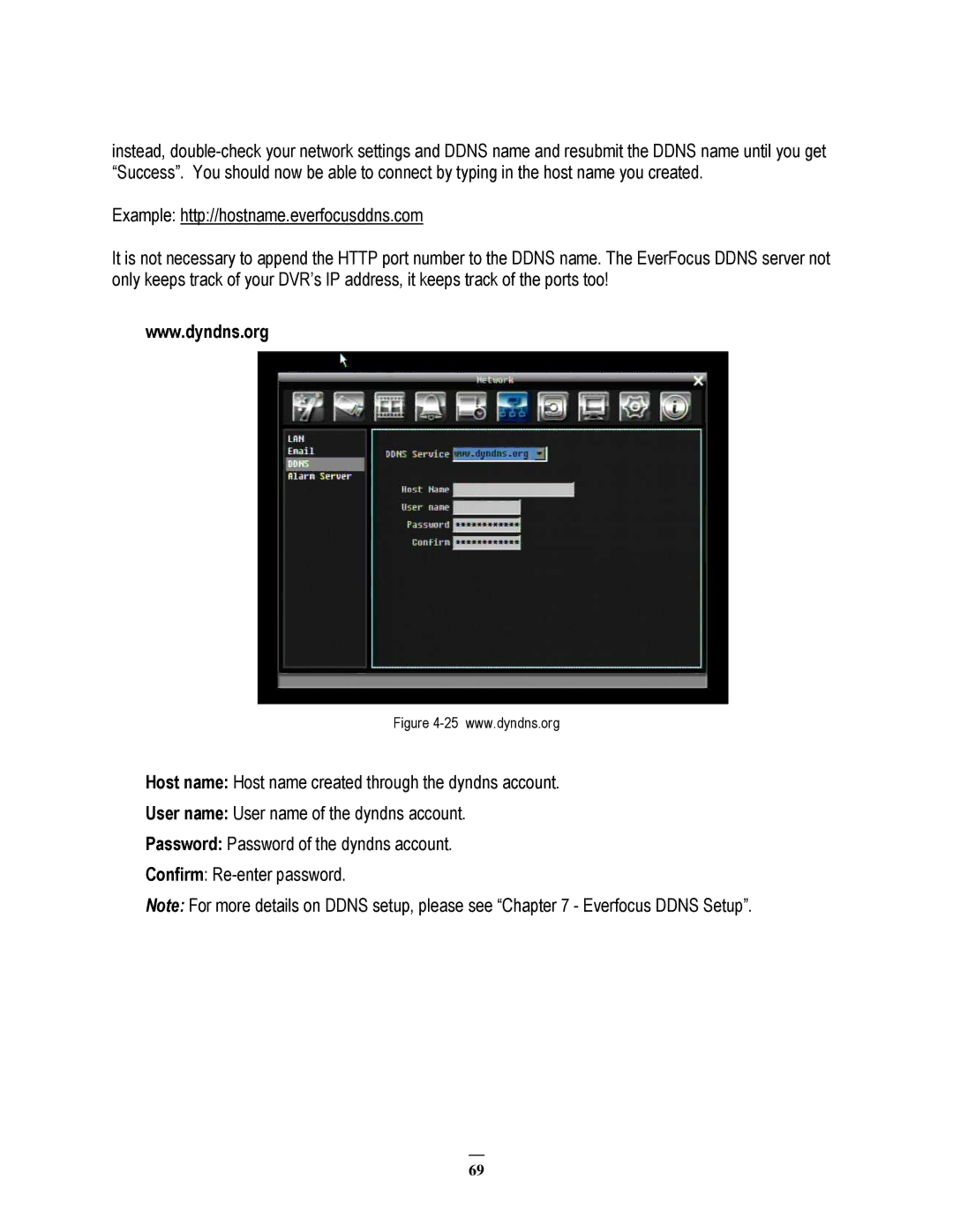 EverFocus ECOR264-8D1, ECOR264-8F1, ECOR264-4D1, ECOR264-4F1 user manual 