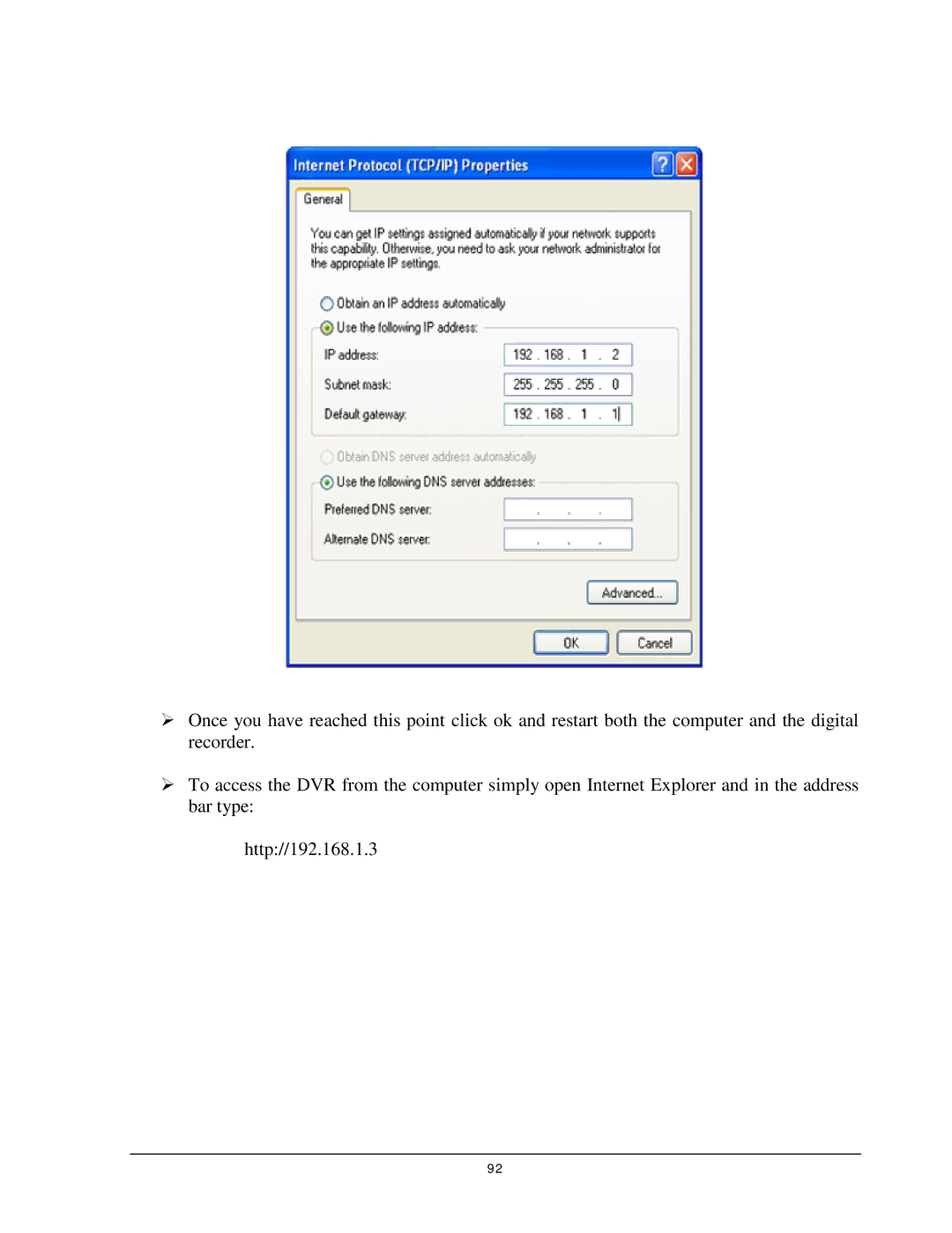 EverFocus EDSR 110, EDR 410, EDR 810, 920 instruction manual 