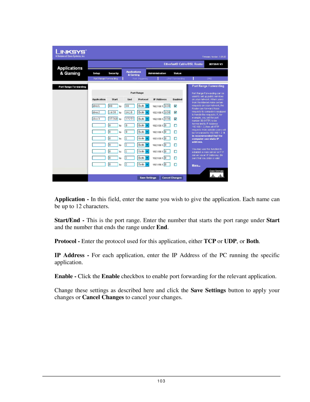 EverFocus EDR 810, EDR 410, EDSR 110, 920 instruction manual 103 