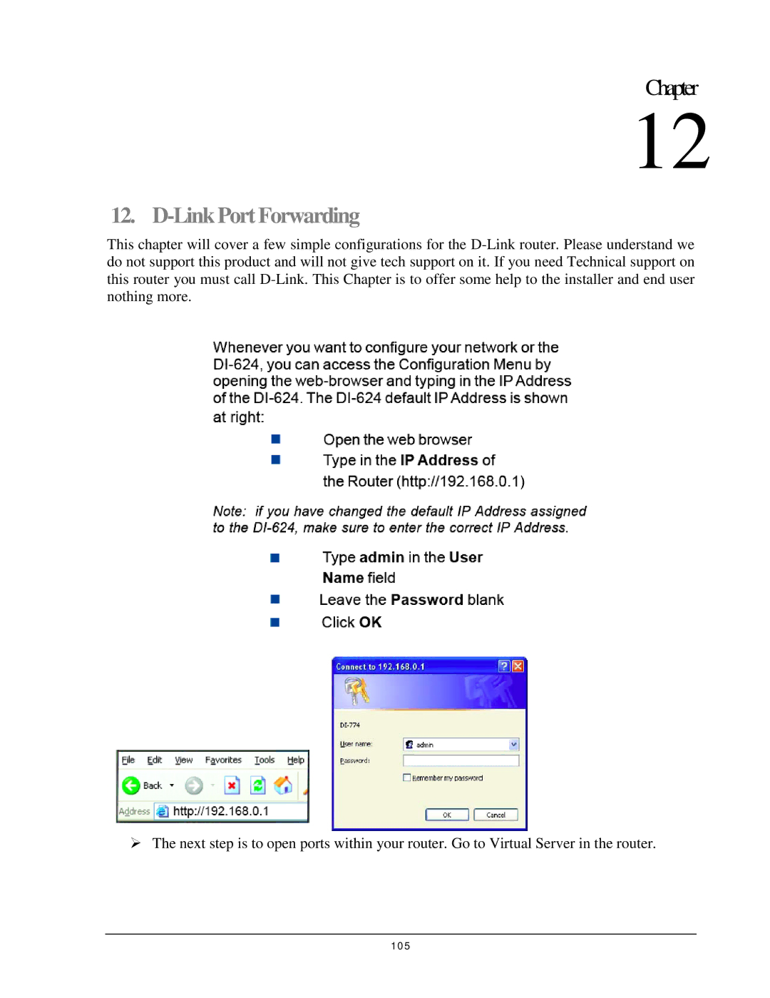 EverFocus 920, EDR 410, EDR 810, EDSR 110 instruction manual Link Port Forwarding 