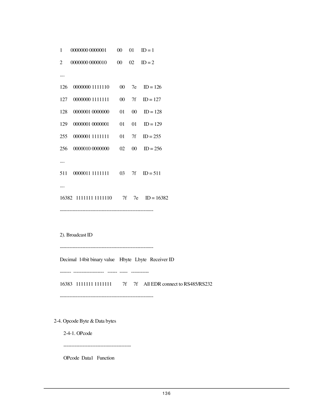 EverFocus EDSR 110, EDR 410, EDR 810, 920 instruction manual 136 