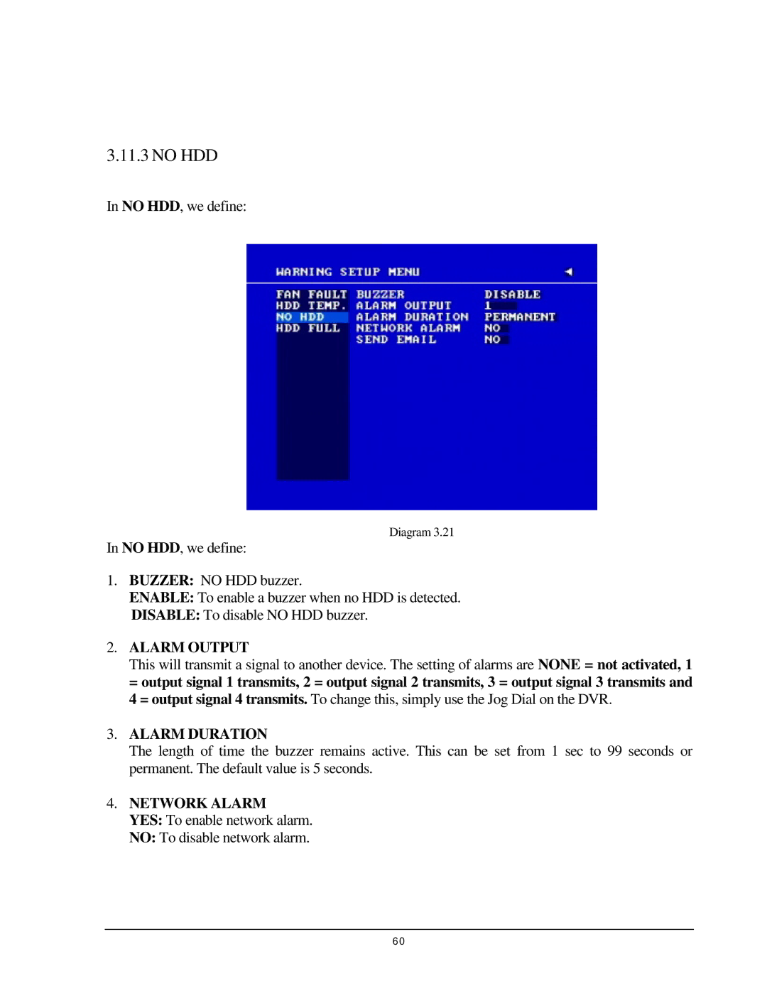 EverFocus EDSR 110, EDR 410, EDR 810, 920 instruction manual No HDD 