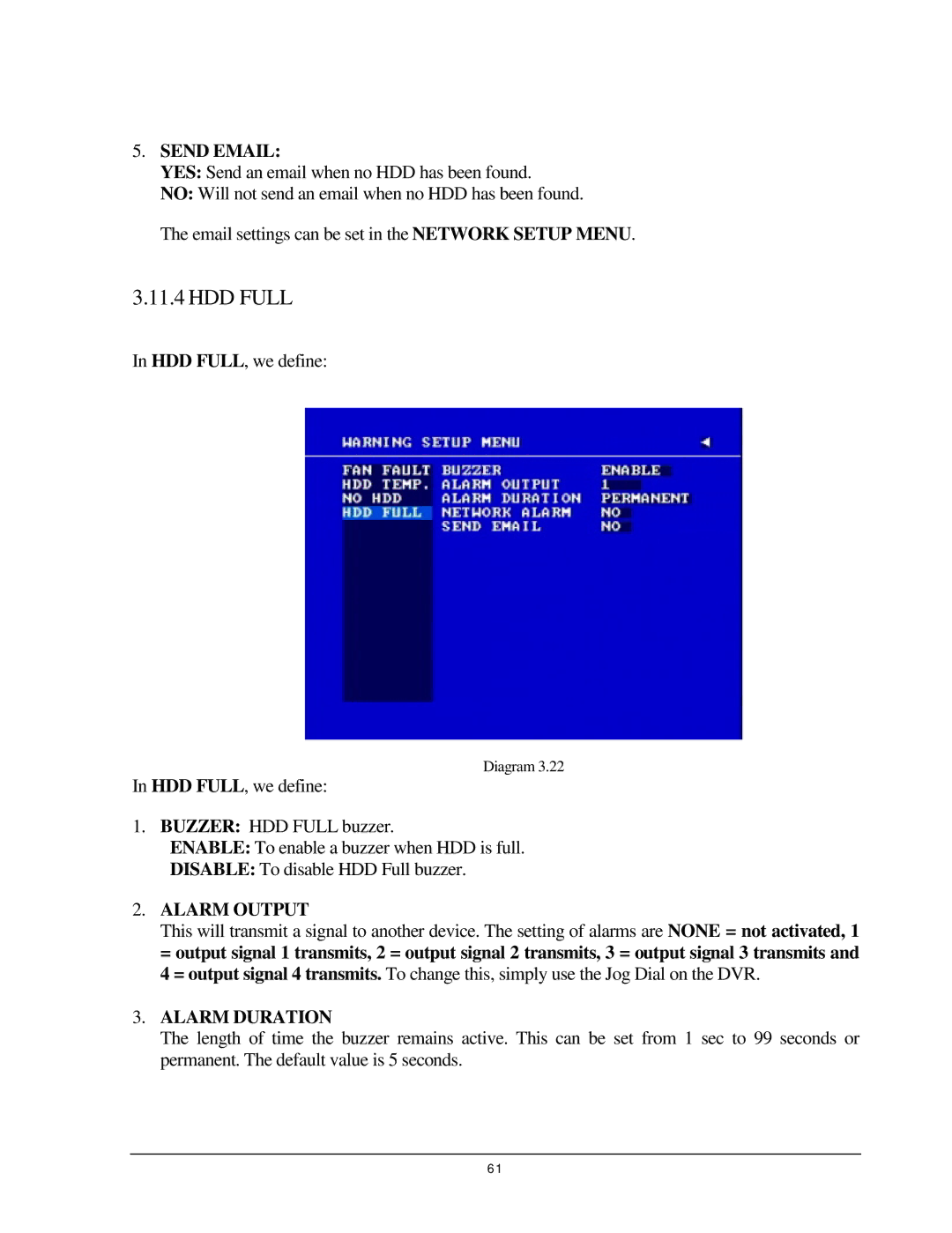 EverFocus 920, EDR 410, EDR 810, EDSR 110 instruction manual HDD Full 