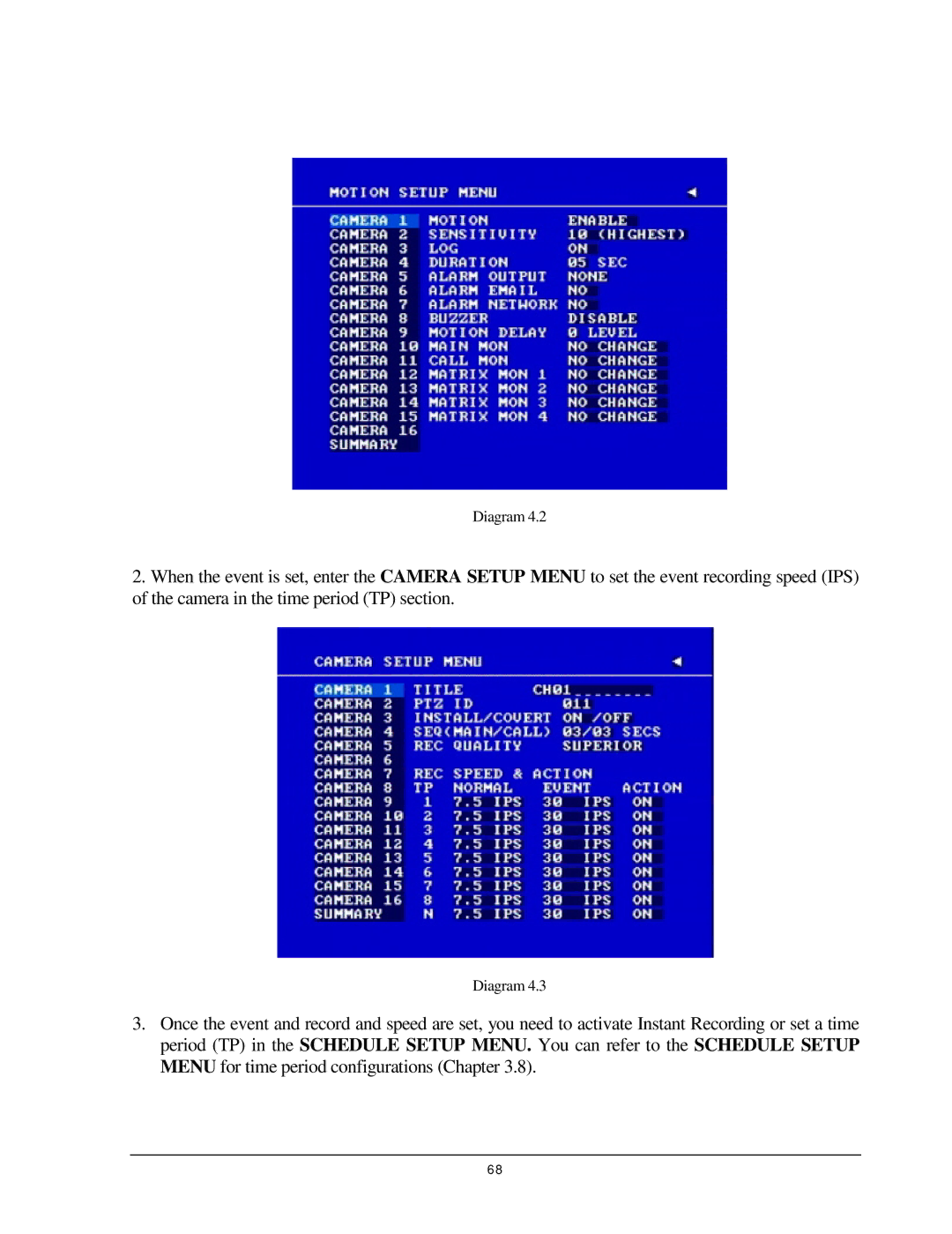 EverFocus EDSR 110, EDR 410, EDR 810, 920 instruction manual Diagram 