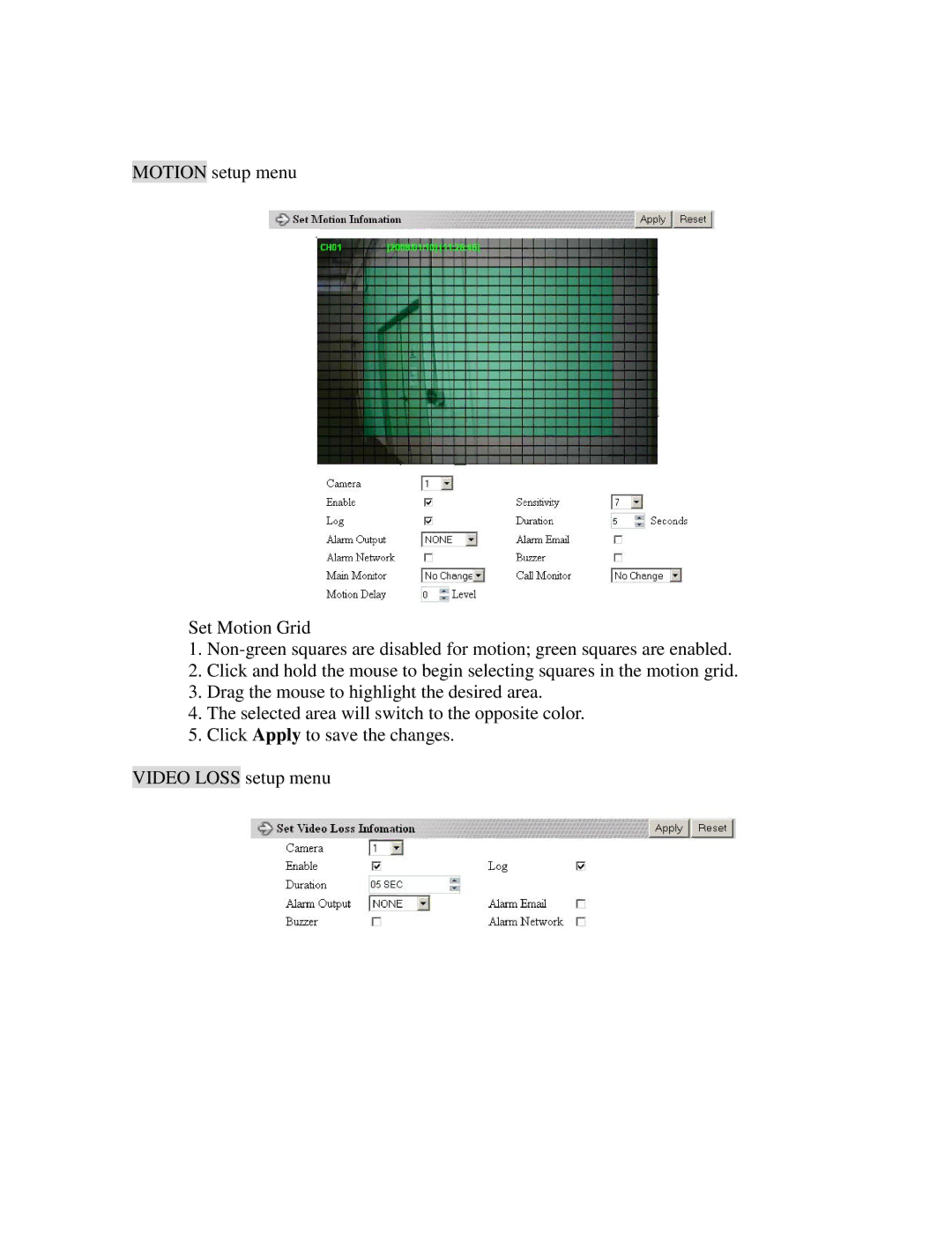 EverFocus EDR810M, EDR810H, EDR410H, EDR410M instruction manual 