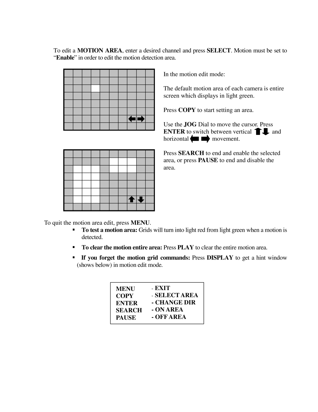 EverFocus EDR810H, EDR410H, EDR810M, EDR410M instruction manual 