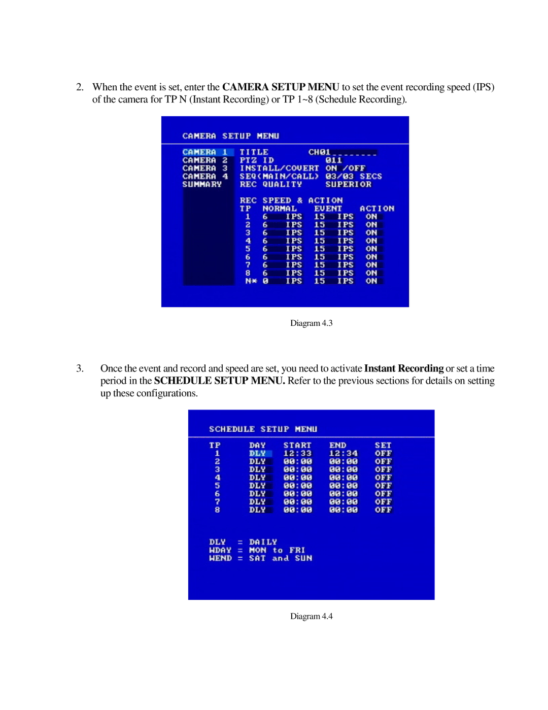 EverFocus EDR410H, EDR810H, EDR810M, EDR410M instruction manual Diagram 