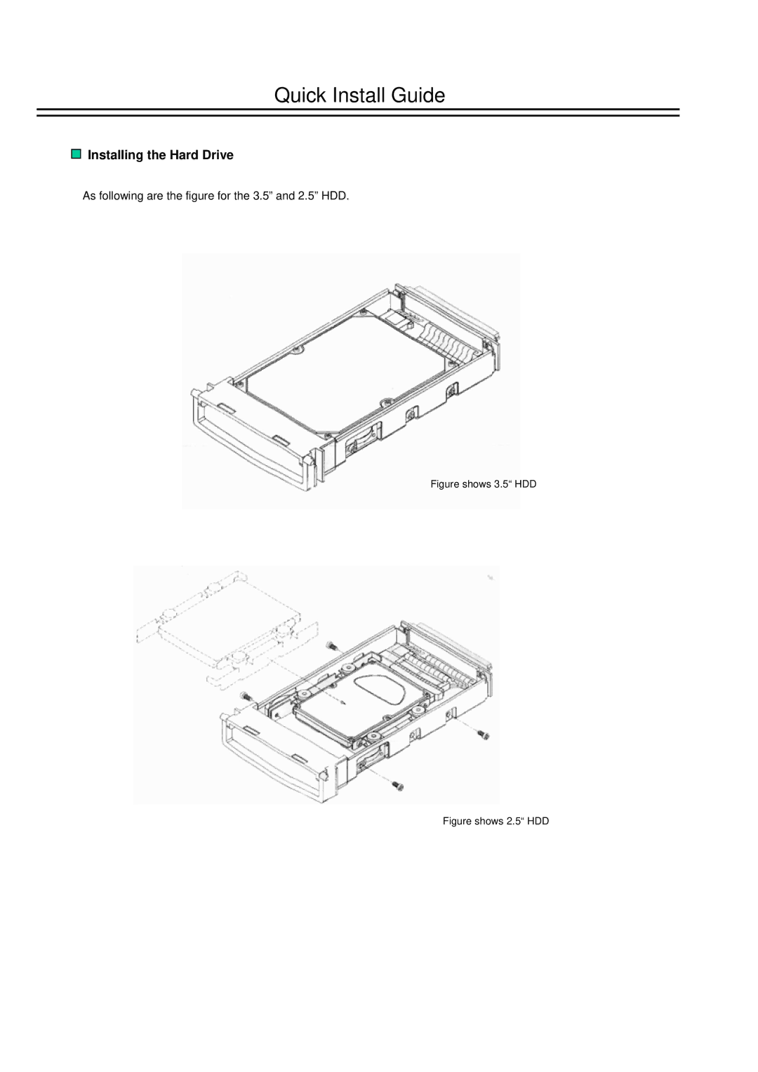 EverFocus EDSR400M instruction manual Installing the Hard Drive 