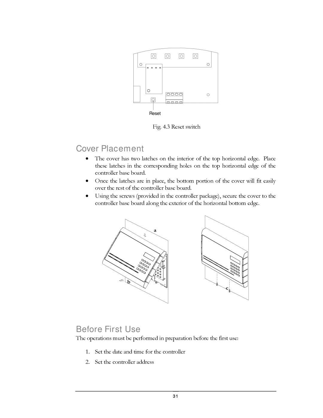 EverFocus EFC--02-1-A user manual Cover Placement, Before First Use 