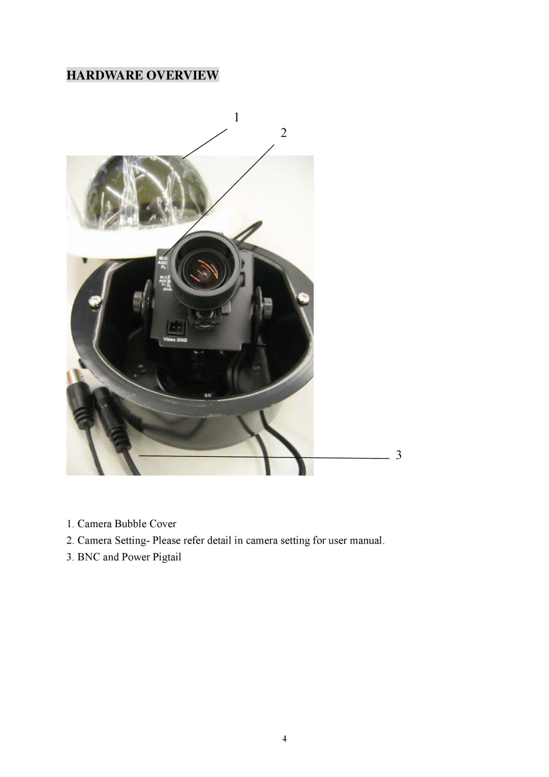 EverFocus EFD300 specifications Hardware Overview 