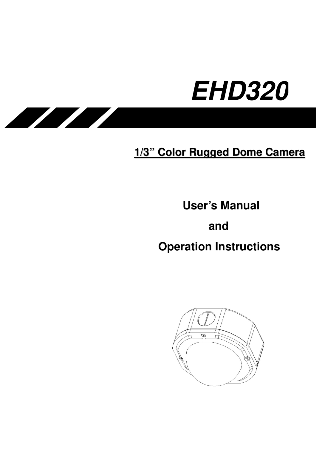 EverFocus EHD320 user manual 