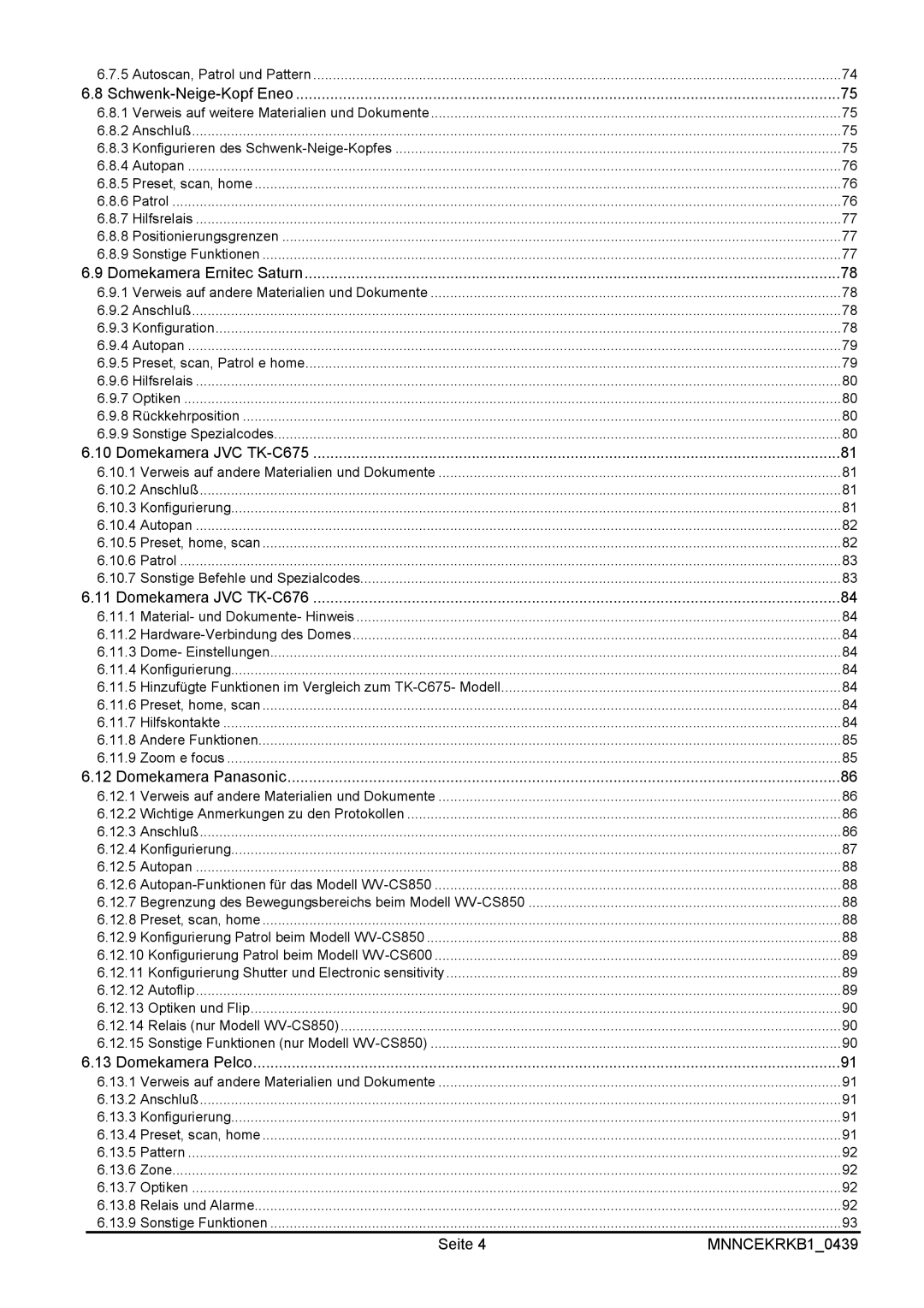 EverFocus EKR-KB1 operating instructions MNNCEKRKB10439 