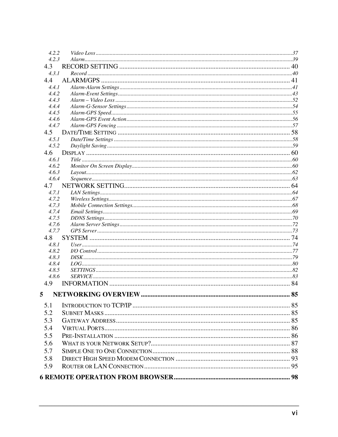 EverFocus EMV1200 user manual Networking Overview 