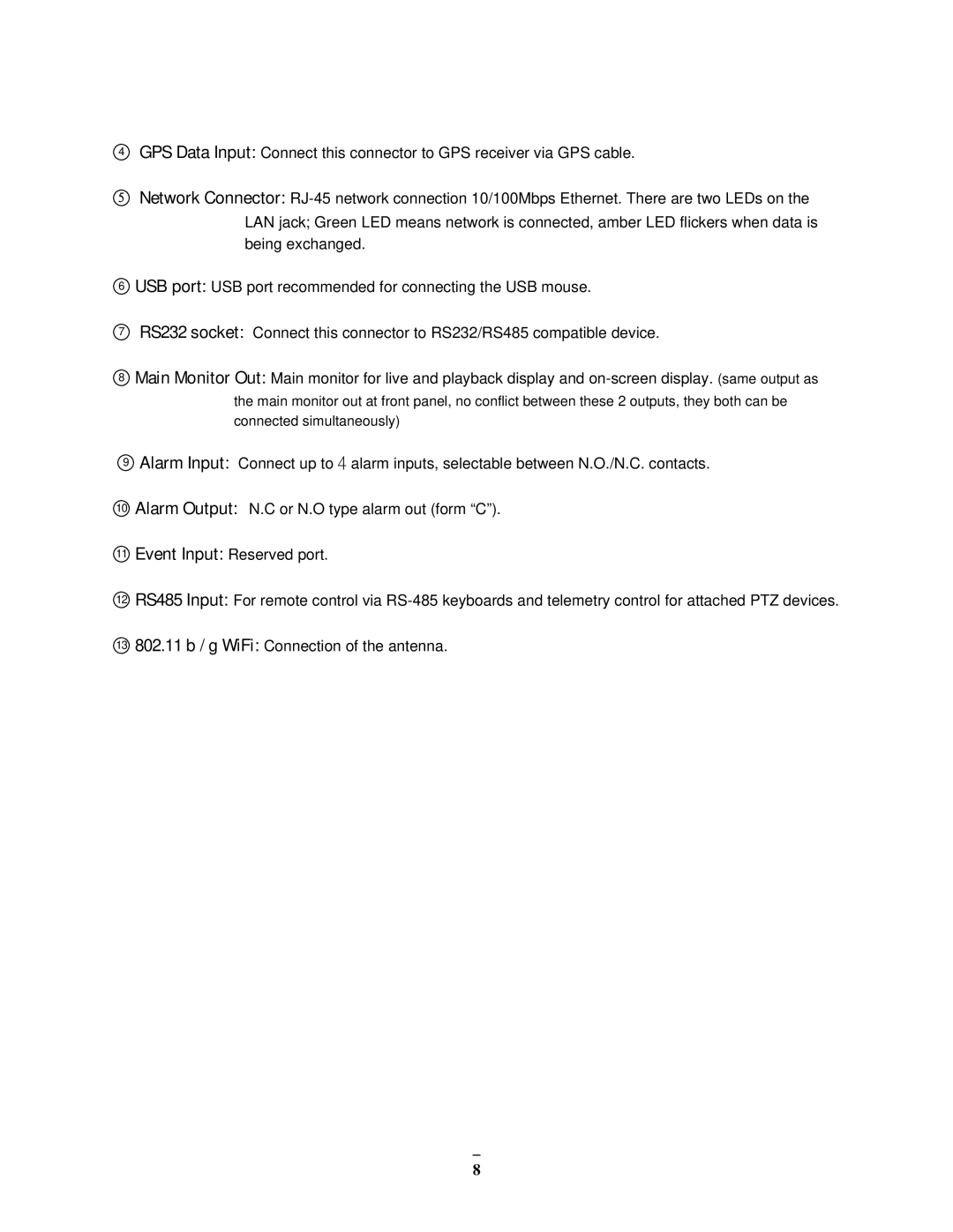 EverFocus EMV400 user manual 