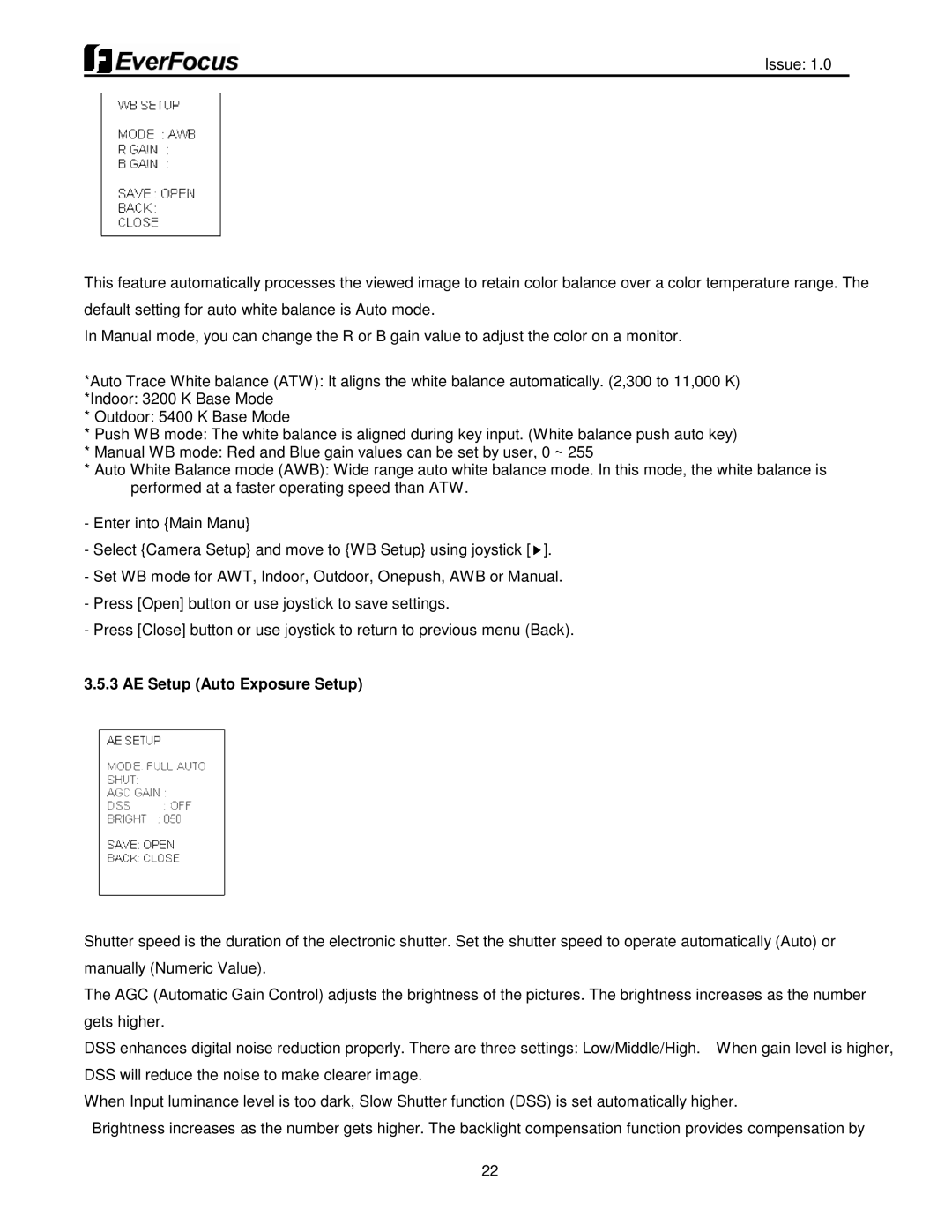 EverFocus EPH5212 user manual 