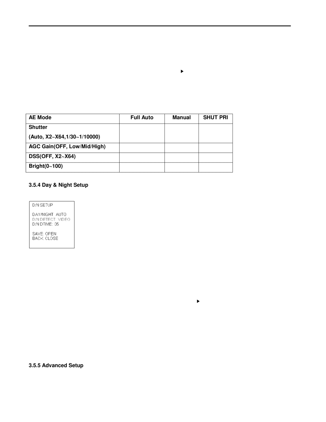 EverFocus EPH5212 user manual Shut PRI 