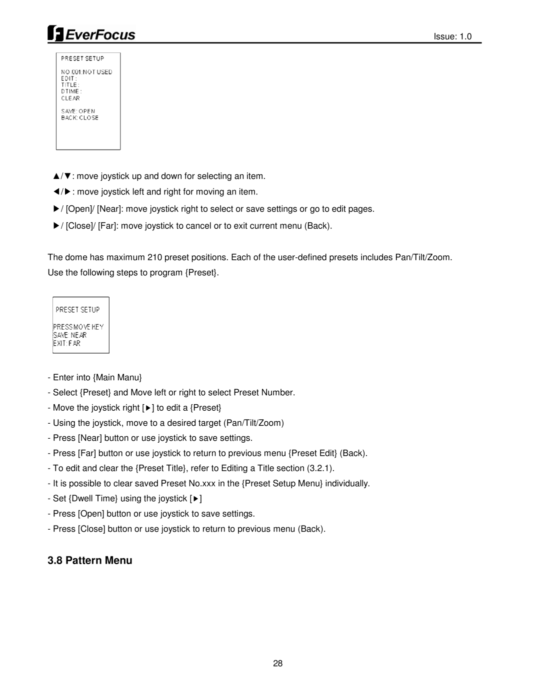 EverFocus EPH5212 user manual 