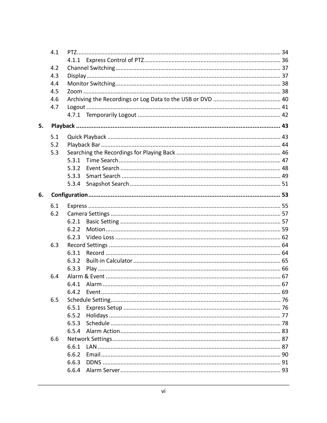 EverFocus EPHD04+ user manual Playback, Configuration 