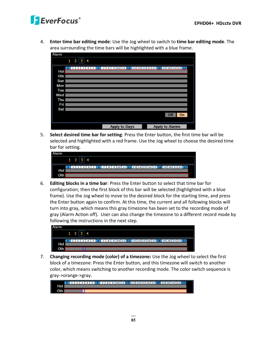 EverFocus EPHD04+ user manual 