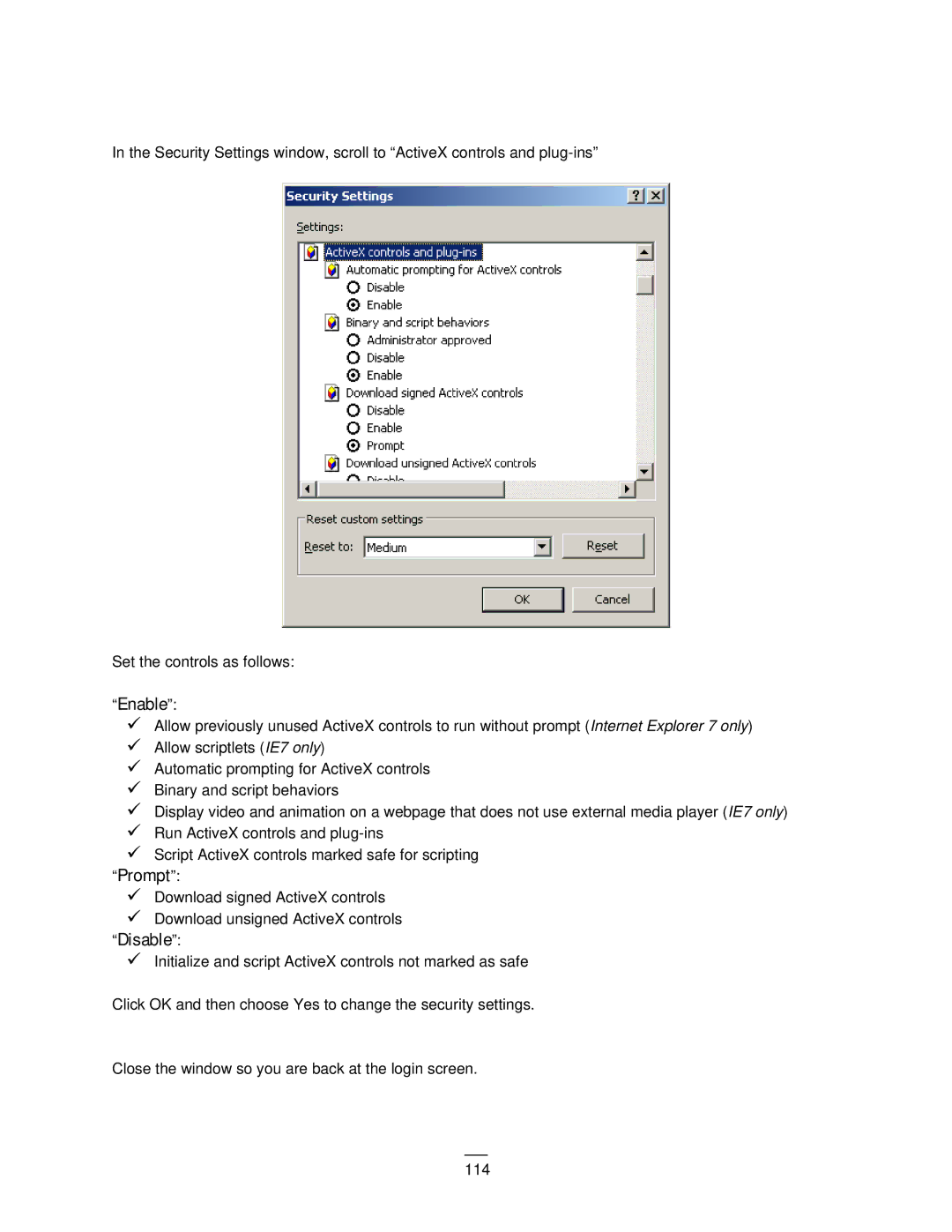 EverFocus EPHD08 user manual Enable, Prompt 