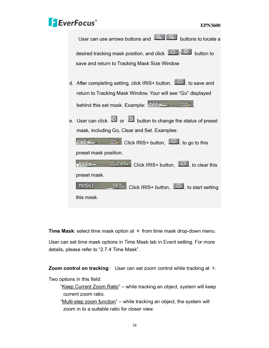 EverFocus EPN3600 user manual 