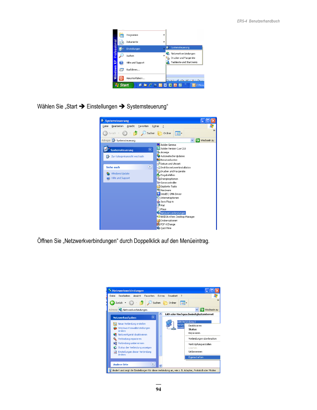 EverFocus manual ERS-4 Benutzerhandbuch 