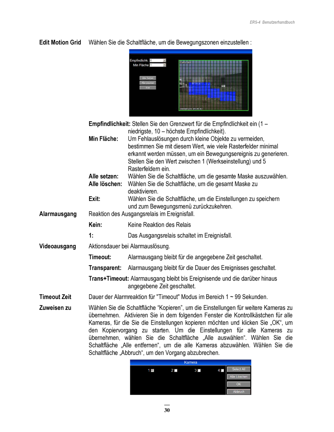 EverFocus manual ERS-4 Benutzerhandbuch 