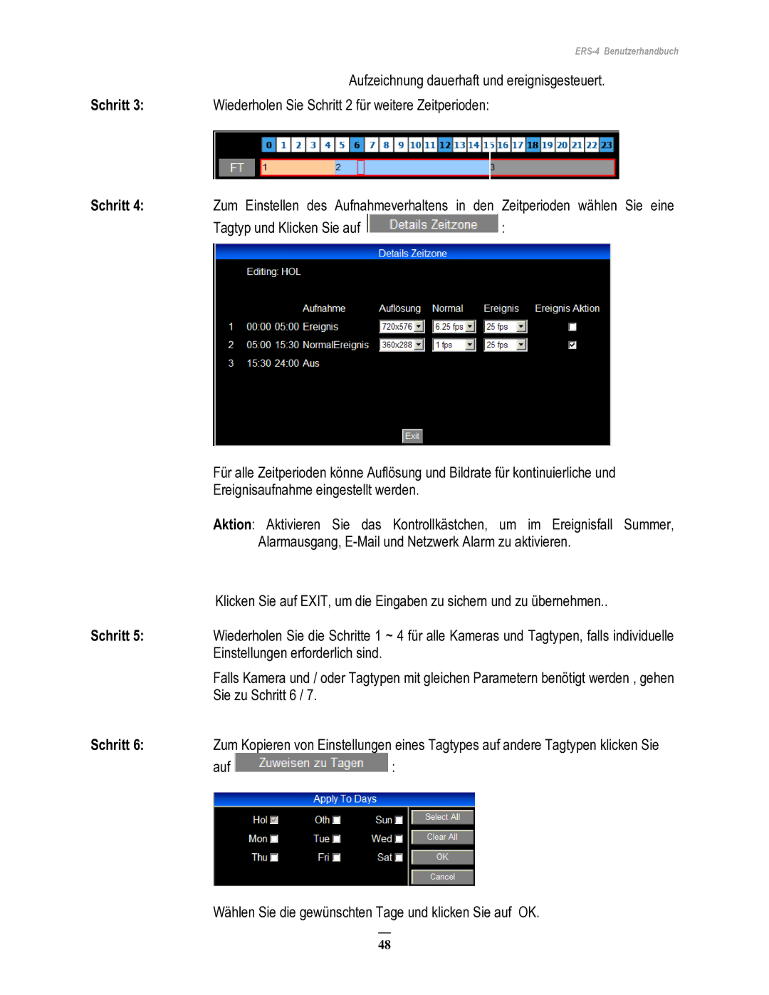 EverFocus manual ERS-4 Benutzerhandbuch 