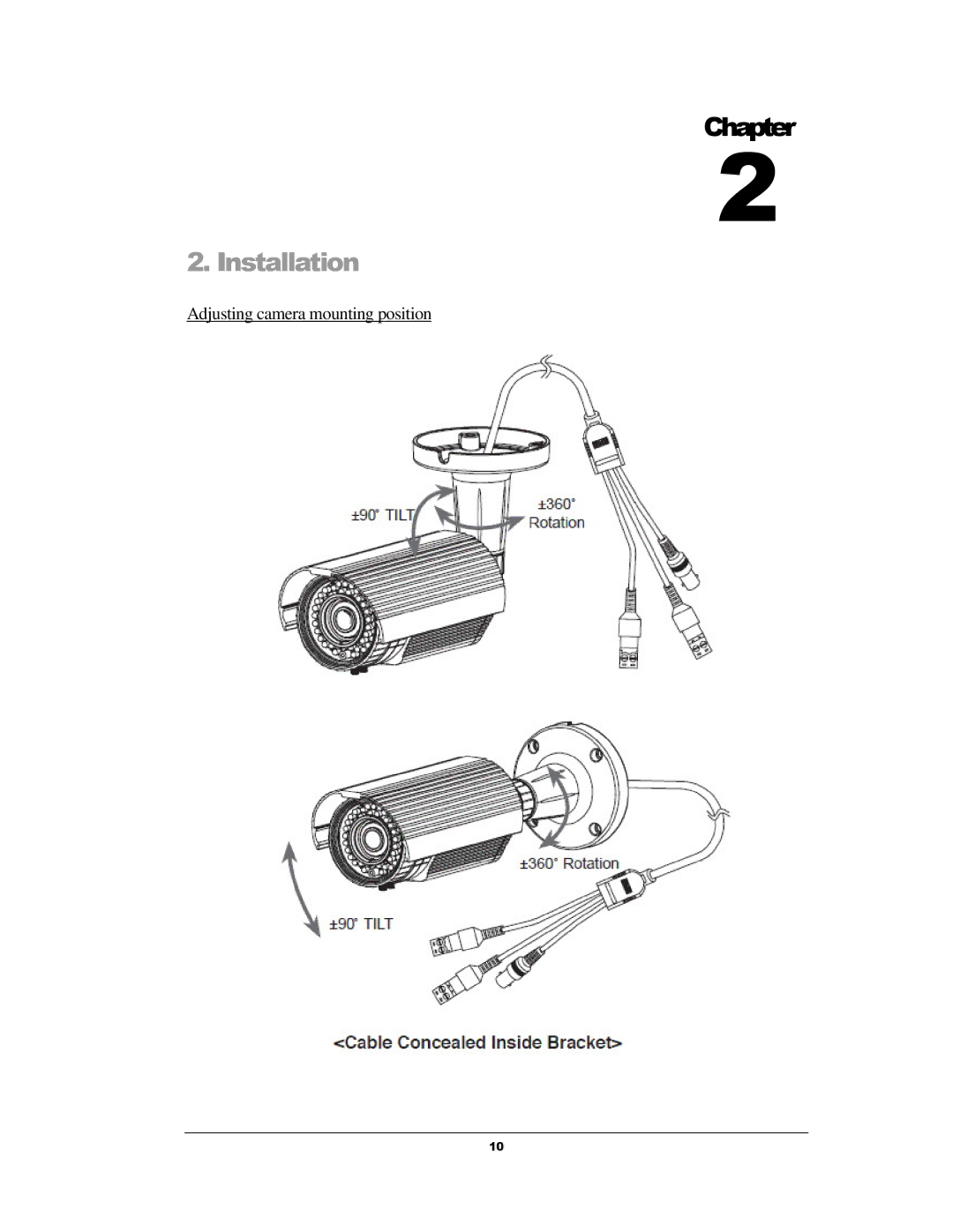 EverFocus EZH5040 manual Installation 