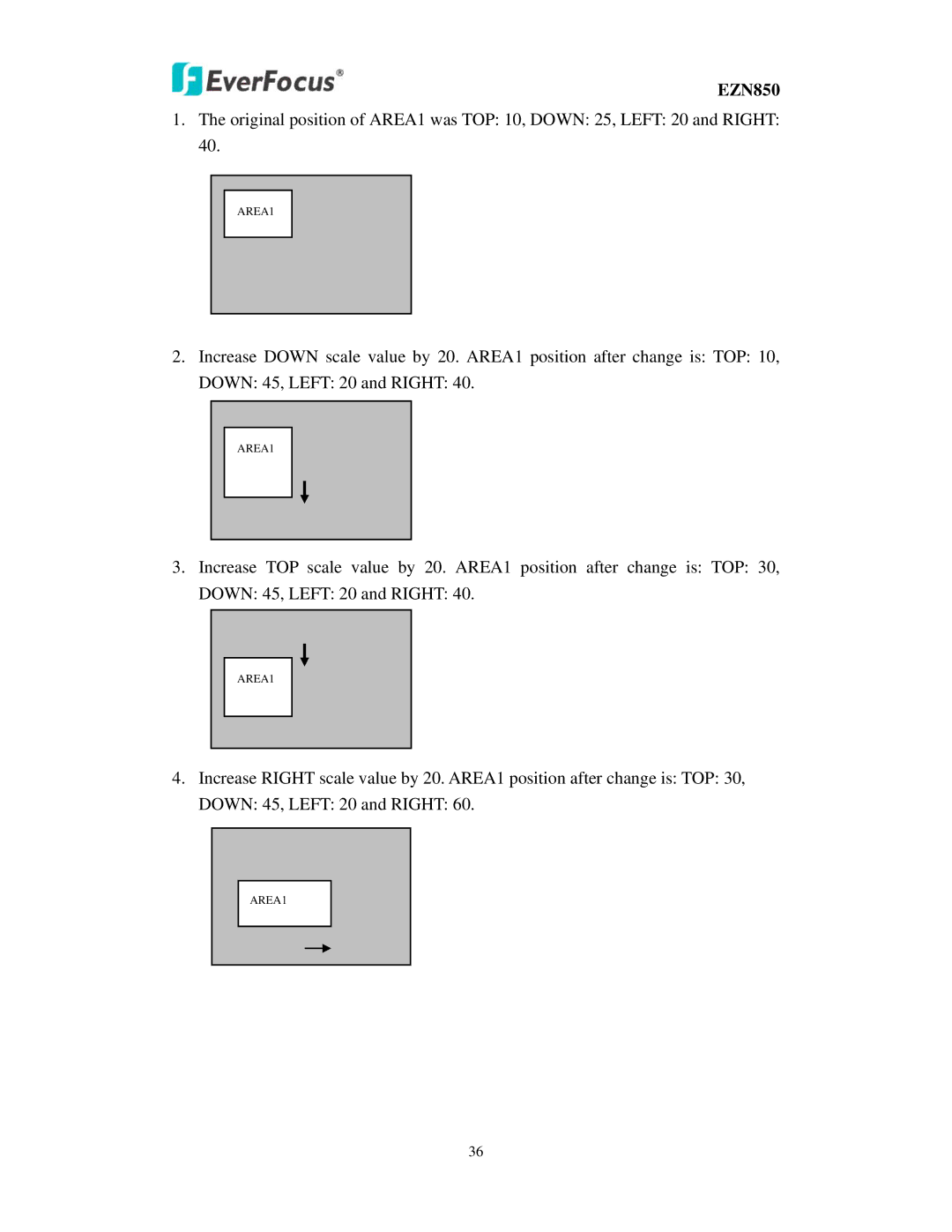 EverFocus EZN850 user manual 