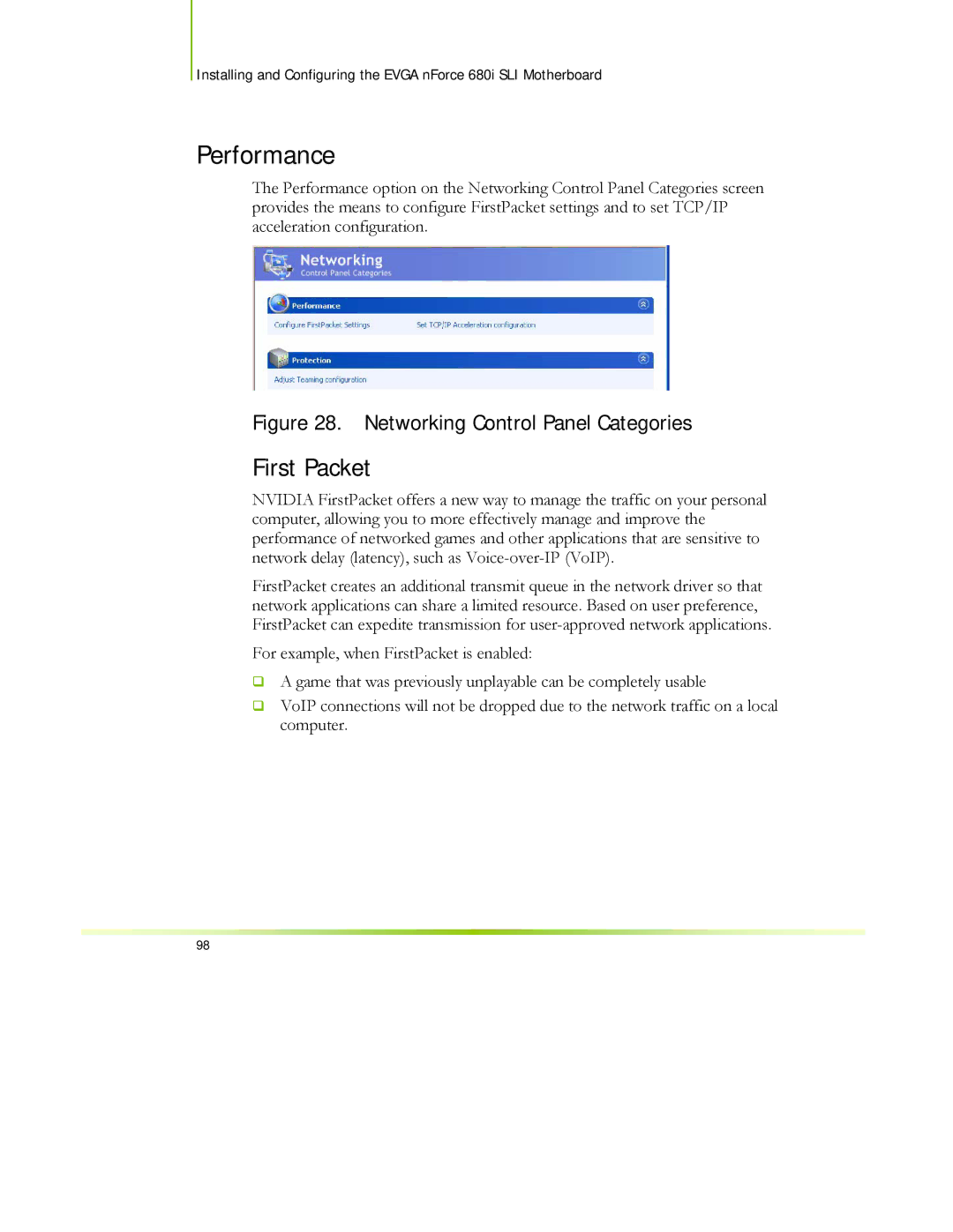 EVGA 122-CK-NF68-XX manual Performance 