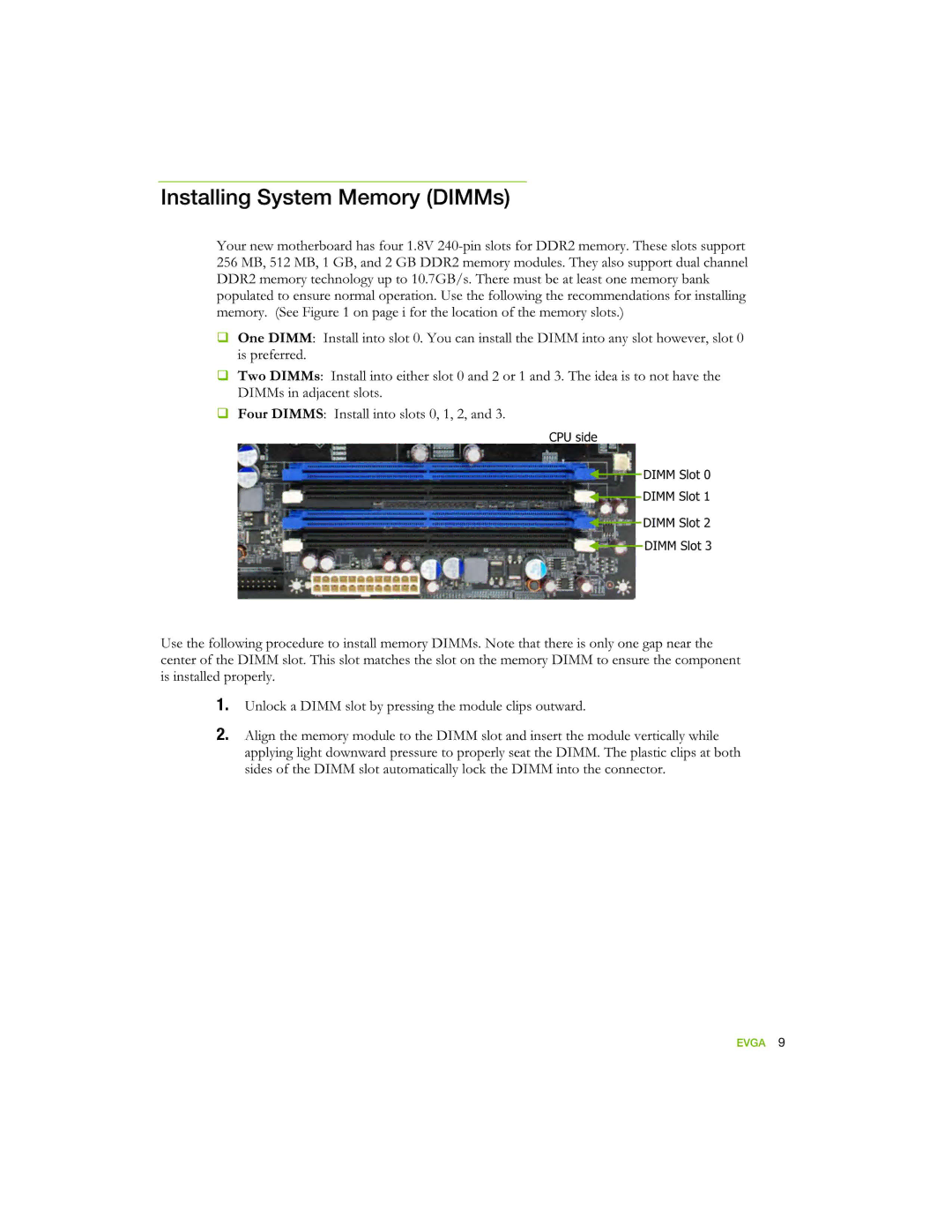 EVGA 122-YW-E173 manual 