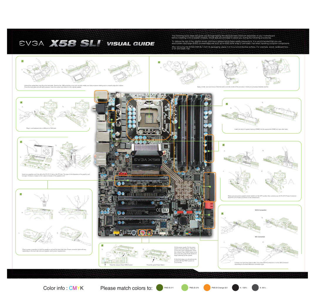 EVGA 132-BL-E758 warranty PMS PMS Orange 100% 85% 