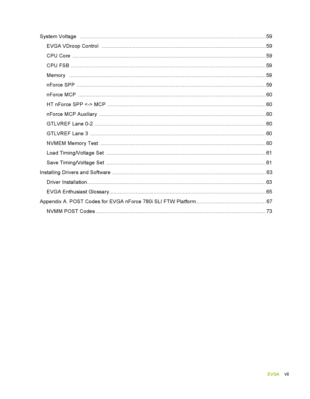 EVGA 132-YW-E178, 780i SLI FTW manual Cpu Fsb 