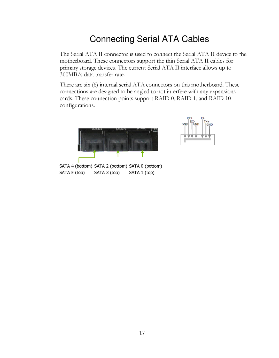 EVGA 160-LF-E659, P55 Classified 200 manual Connecting Serial ATA Cables 