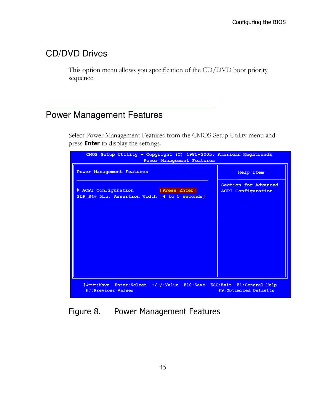 EVGA 141-LF-E658, P55 FTW 200 manual CD/DVD Drives, Power Management Features 