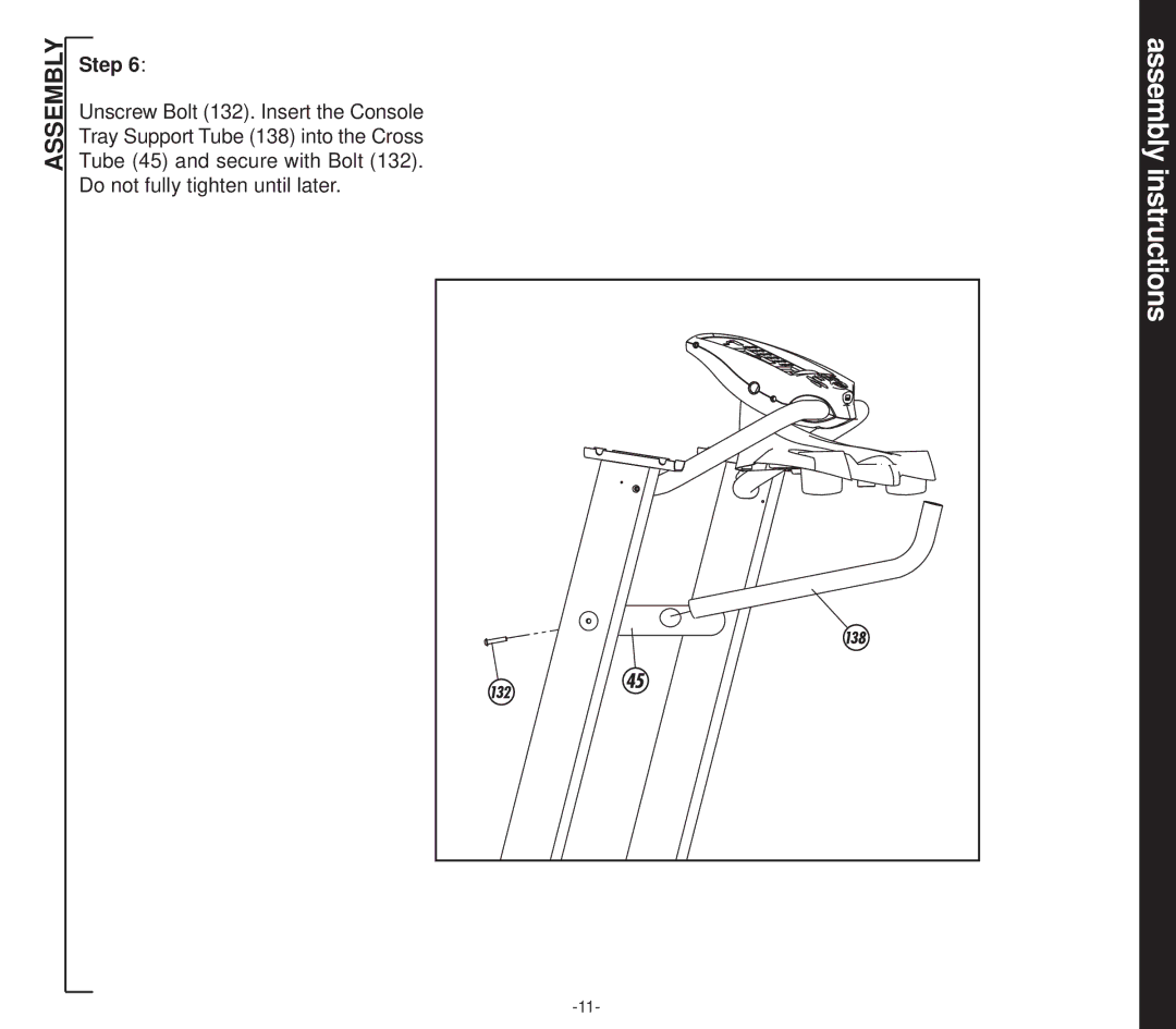 Evo Fitness EVO 1CD owner manual Assembly instructions 