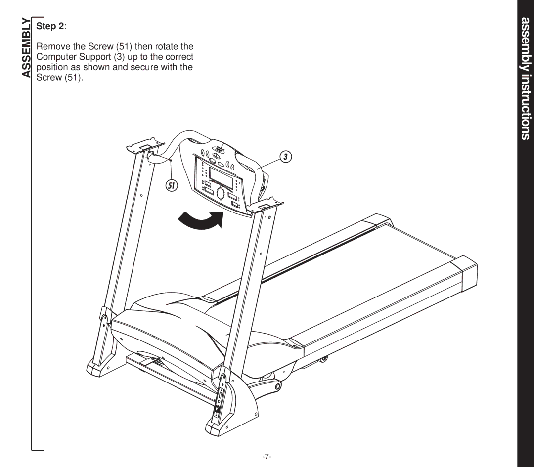 Evo Fitness EVO 1CD owner manual Assembly instructions 