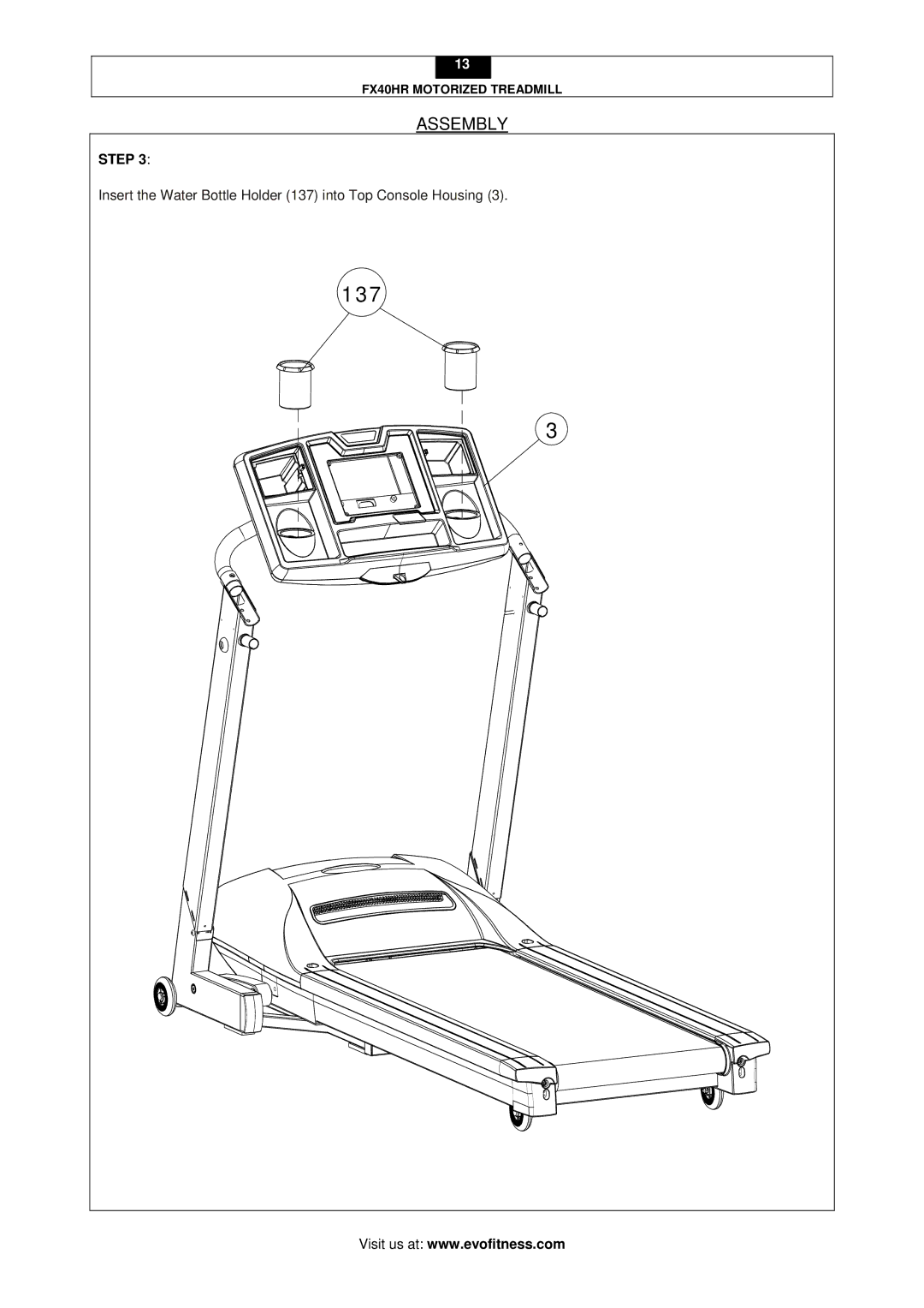 Evo Fitness FX40HR user manual 137 