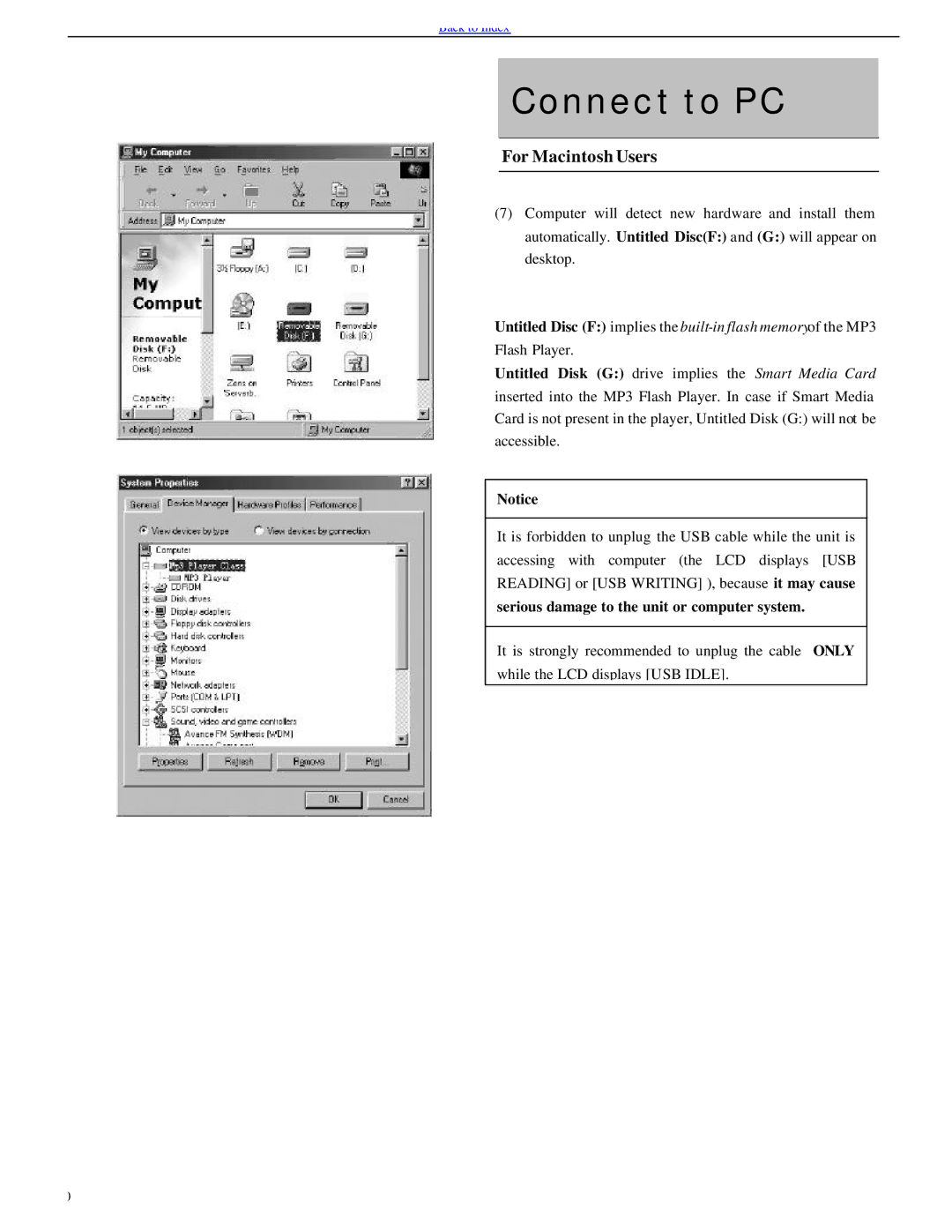 Evolution Technologies EV64AMX operating instructions For Macintosh Users, Serious damage to the unit or computer system 