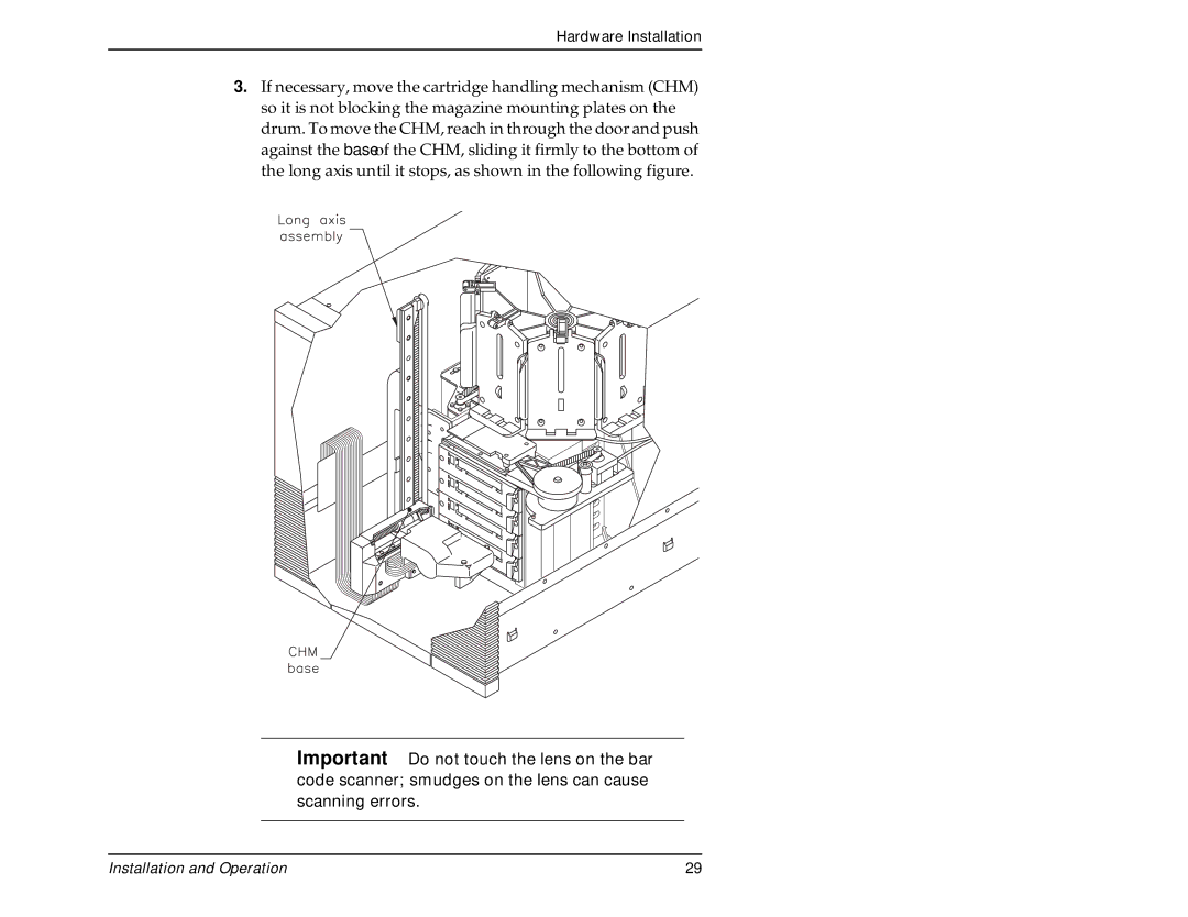 Exabyte 440, 480 manual Installation and Operation 