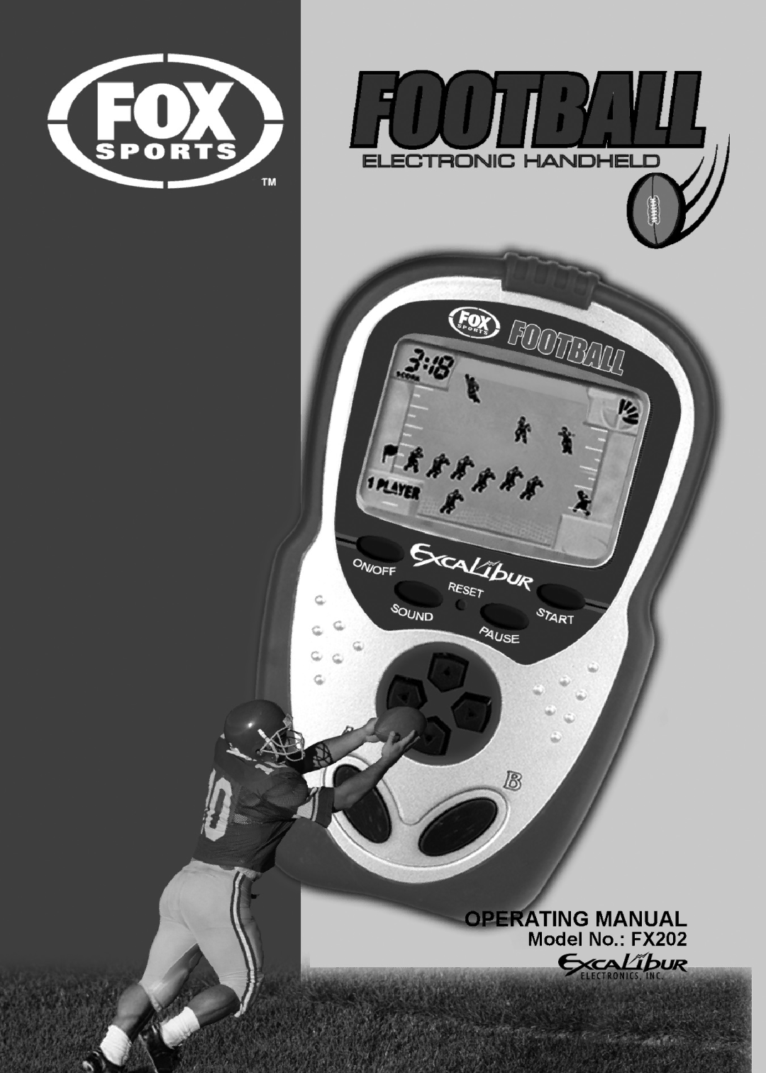 Excalibur electronic FX202 manual 