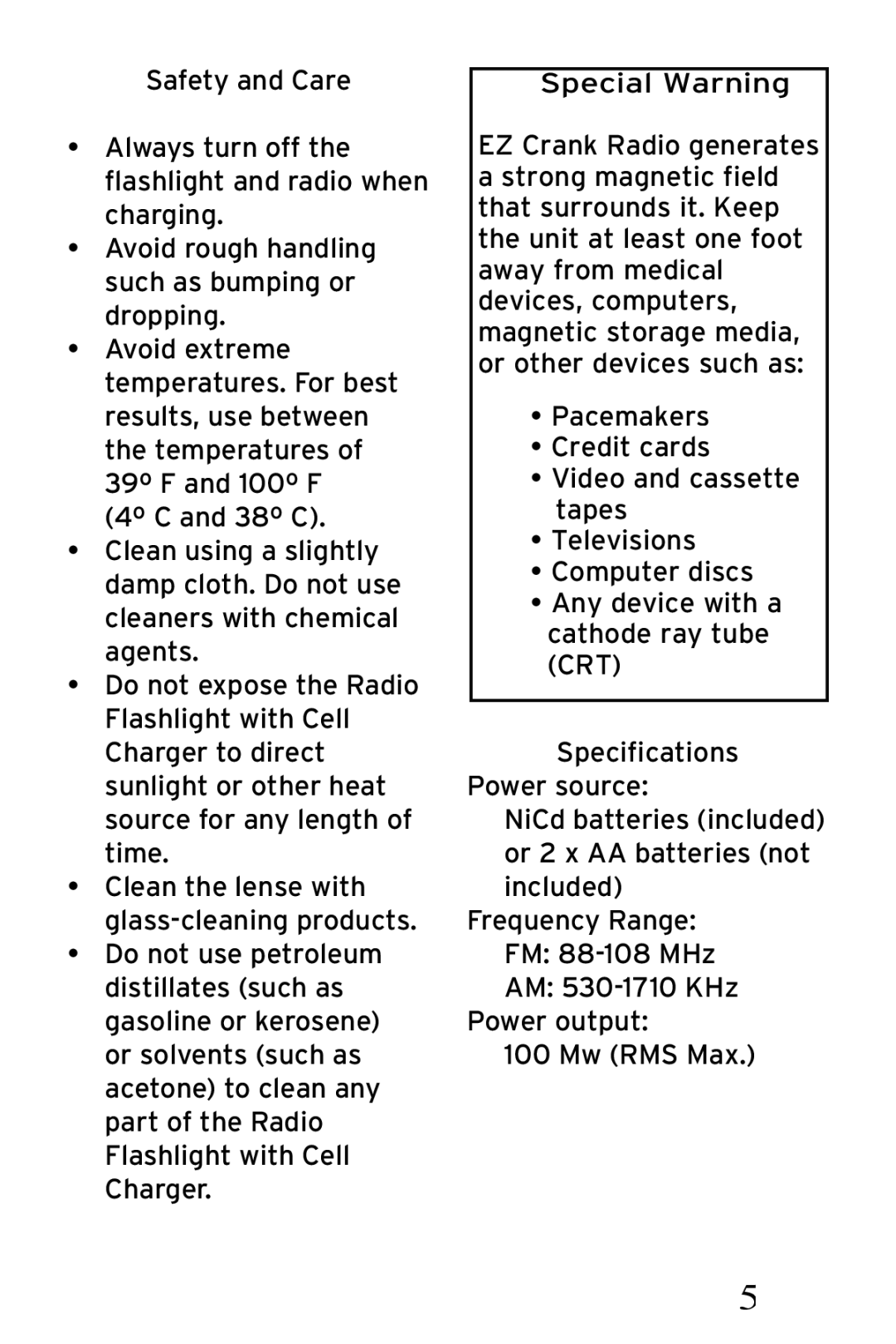 Excalibur electronic H637S user manual 