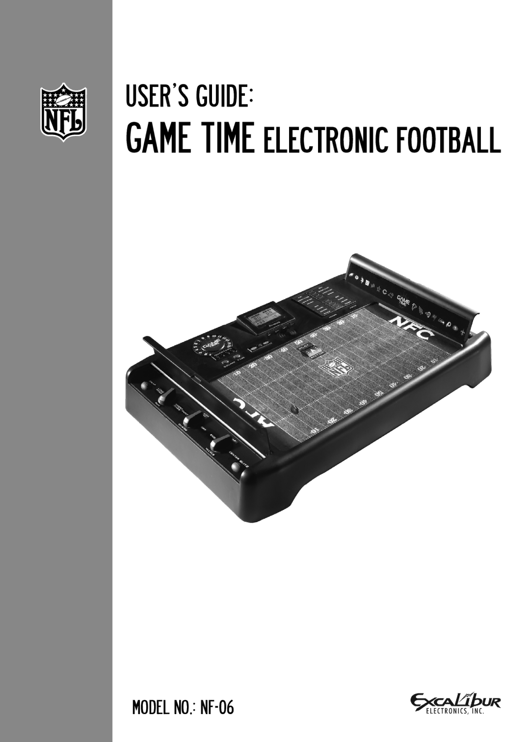 Excalibur electronic NF-06 manual USER’S Guide 